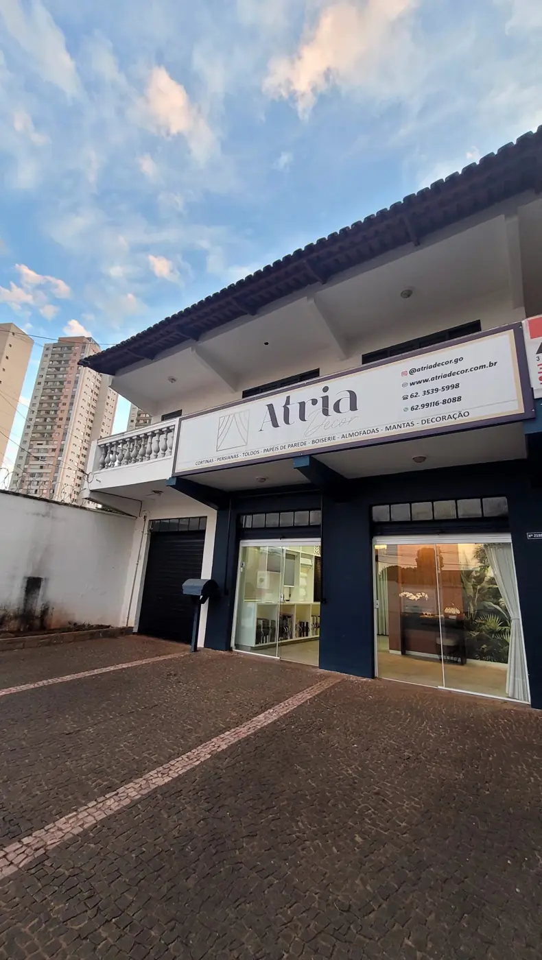 Fachada da loja Atria Decor